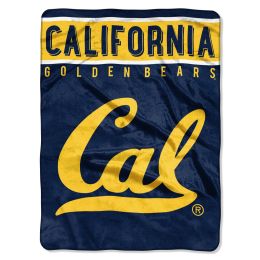 Cal Berkeley OFFICIAL Collegiate "Basic" Raschel Throw