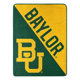 Baylor OFFICIAL Collegiate "Halftone" Micro Raschel Throw