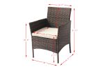 HR-0408 4PC Patio sets