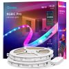 49.2ft Wi-Fi RGBIC Led Strip Light for Bedroom, Living Room, Kitchen Decoration, 16 Million Light Color, Warm White and Cool White 48W