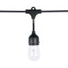 Electric 120 Volts Color Changing Shatterproof LED String Light with Remote Control 12 Count for Indoor & Outdoor Decor