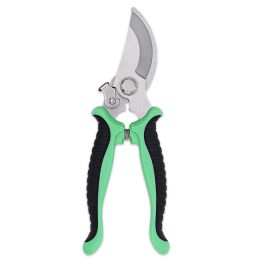 1pc Garden Pruning Shears; Professional Gardening Scissors Manual Pruner For Plants; Gardening; Trimming; Garden Tools (Color: Green Black)