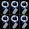 6 Pack LED String Lights 6.56ft 20 LEDs Decor Light Battery Starry Fairy Lights Copper for DIY Costume Party Wedding Festival