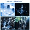 6 Pack LED String Lights 6.56ft 20 LEDs Decor Light Battery Starry Fairy Lights Copper for DIY Costume Party Wedding Festival