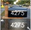 Night Reflective Digital Label Mailbox Envelope Reflective Film Sticker