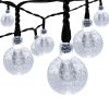 Solar Powered 30 LED String Light Garden Path Yard Decor Lamp Outdoor Waterproof