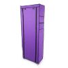 10 Layer 9 Grid Shoe Rack Shelf Storage Closet Organizer Cabinet Multiple Colors